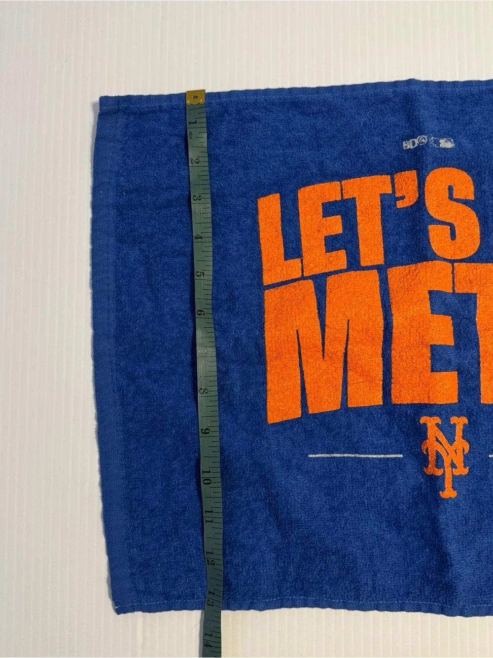 New York Mets Let’s Go Mets Delta Rally Towel Blue Orange SGA Baseball MLB